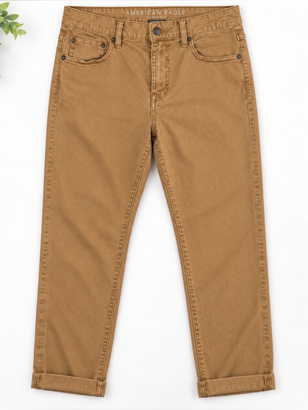 American Eagle Extreme Flex Khaki Chinos Men’s 31x32 Slim Fit